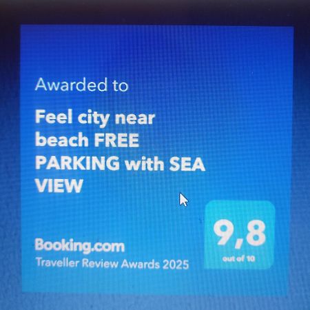 Feel City Near Beach Free Parking With Sea View Zadar Exterior foto
